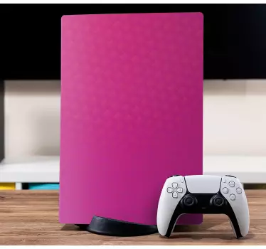 Klistermärke med rosa kol playstation 5 - Tenstickers