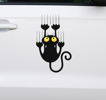 Roligt klistermärke bil klistermärke - Tenstickers