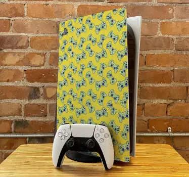 Kontroller playstation 5 dekal - Tenstickers