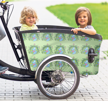 Kram jorden för lastcykeldekal - Tenstickers