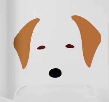 Labrador väggklistermärke - Tenstickers