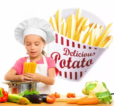 Läckra pommes frites - Tenstickers