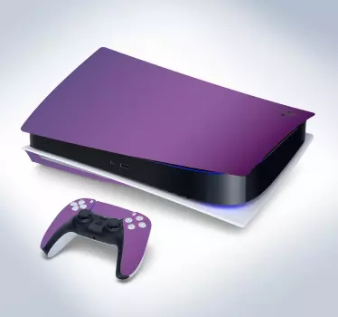 Lila dis kameleont playstation 5 dekal - Tenstickers