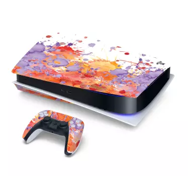 Måla playstation 5 klistermärken - Tenstickers