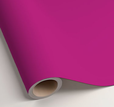 Självhäftande vinylplast - stark rosa - Tenstickers