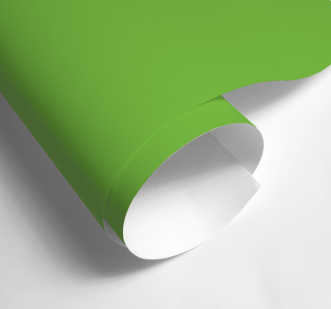 Självhäftande vinylplast - grön - Tenstickers