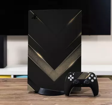 Modern lyxig bakgrundsmall playstation 5 klistermärke - Tenstickers