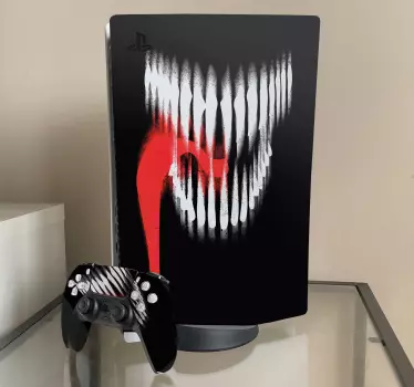 Monster mun hud Väggklistermärken PS5 - Tenstickers