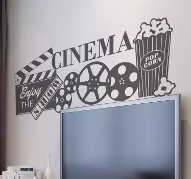 Moviegoers biodekal - Tenstickers