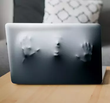 Mystisk figur bärbar dator hud - Tenstickers