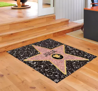 Personifierad hollywood stjärna klistermärke - Tenstickers