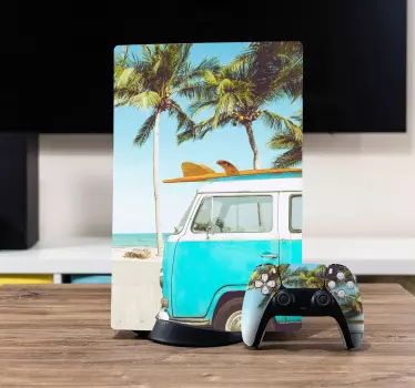 Personlig design playstation 5 dekal - Tenstickers