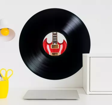 Personliga vinylplattor vägg klistermärken - Tenstickers