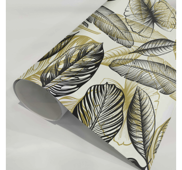 Plantas tropicales elegantes Väggklistermärken möbler - Tenstickers