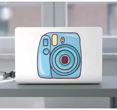 Polaroidkamera små bärbara klistermärken - Tenstickers