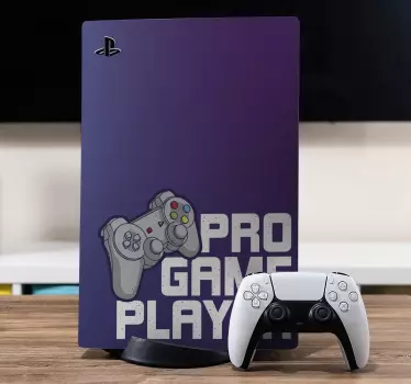 Pro gamer player playstation 5 klistermärken - Tenstickers