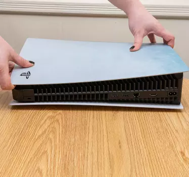 Ps5 klistermärke aqua gaming skin - Tenstickers