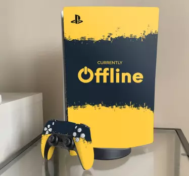 Ps5 klistermärke för offline-läge - Tenstickers