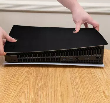 Ps5 klistermärke för svart hud playstation 5 - Tenstickers