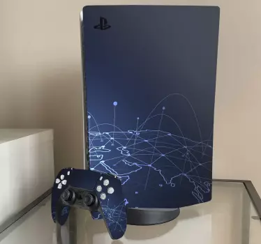 Ps5 klistermärke global anslutning tema - Tenstickers