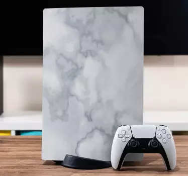 Ps5 klistermärke marmortextur folie - Tenstickers