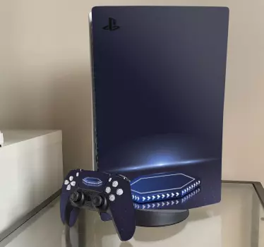 Ps5 klistermärke med hexagonljuseffekt - Tenstickers