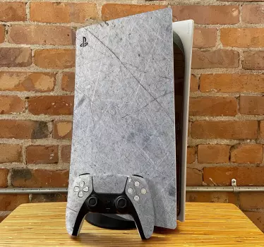 Ps5 klistermärke med texturerat konsolskydd - Tenstickers