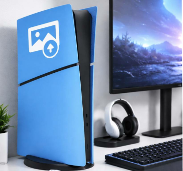 Ps5 klistermärke personlig ps5 slim digital edition - Tenstickers