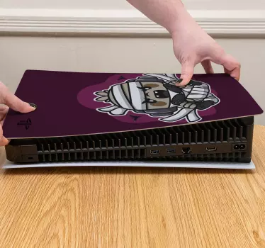 Ps5 klistermärke superhjälte kontroller design - Tenstickers