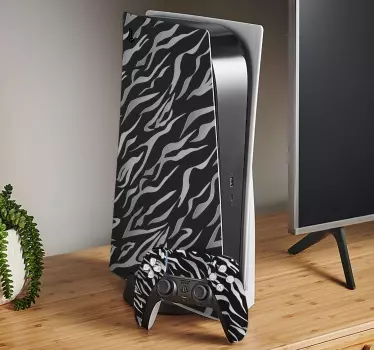 Ps5 klistermärke zebra inspiration - Tenstickers