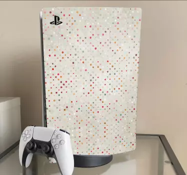 Ps5 prickad hud vinyl playstation 5 klistermärke - Tenstickers