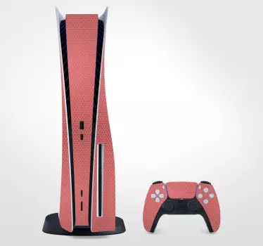 Rosa kol skin playstation 5 dekal - Tenstickers