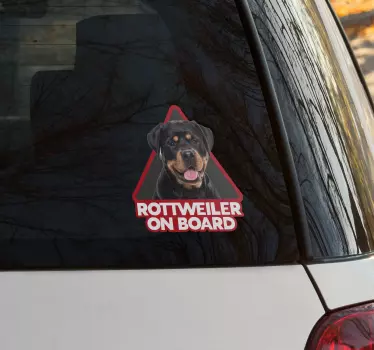 Rottweiller ansiktsdekaler för husdjur - Tenstickers