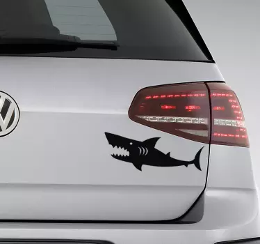 Shark carsticker vehicle sticker - Tenstickers
