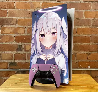 Skin för anime girl ps5 - Tenstickers