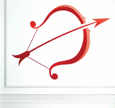 Skytten stjärntecken vägg klistermärke - Tenstickers