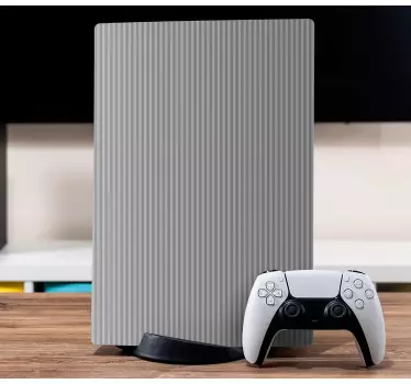 Smooth charcoal case ps5 klistermärke - Tenstickers