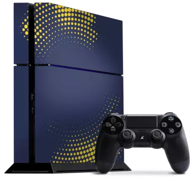 Snygg halvton ps4 klistermärke - Tenstickers