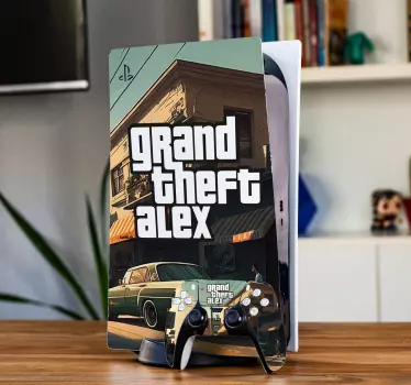 Grand theft klistermärken videospel - Tenstickers
