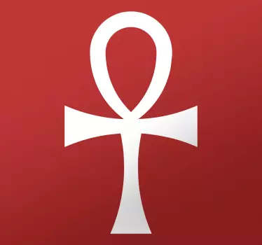 Symbol egypten cross ansée vardagsrum väggdekoration - Tenstickers