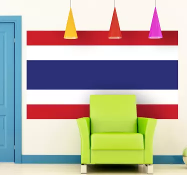 Thailand flagga klistermärke - Tenstickers