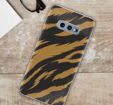 Tiger hud dekoration telefon klistermärke - Tenstickers