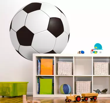 Ungar 3d fotboll klistermärke - Tenstickers