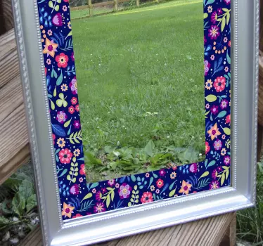 Vackra blommor klistermärke - Tenstickers