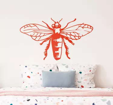 Väggklistermärken djur elegant design av bin - Tenstickers