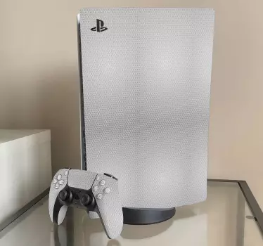 Vit kolhud playstation 5 klistermärke - Tenstickers