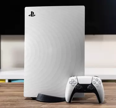 Vita cirklar playstation 5 klistermärken - Tenstickers