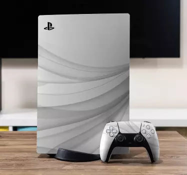 Vita minimal vågor playstation 5 klistermärken - Tenstickers