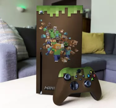 Xbox minecraft hud - Tenstickers