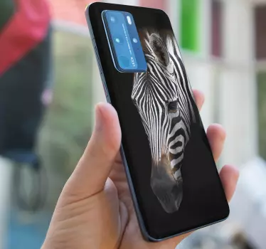 Zebrabild huawei dekal - Tenstickers